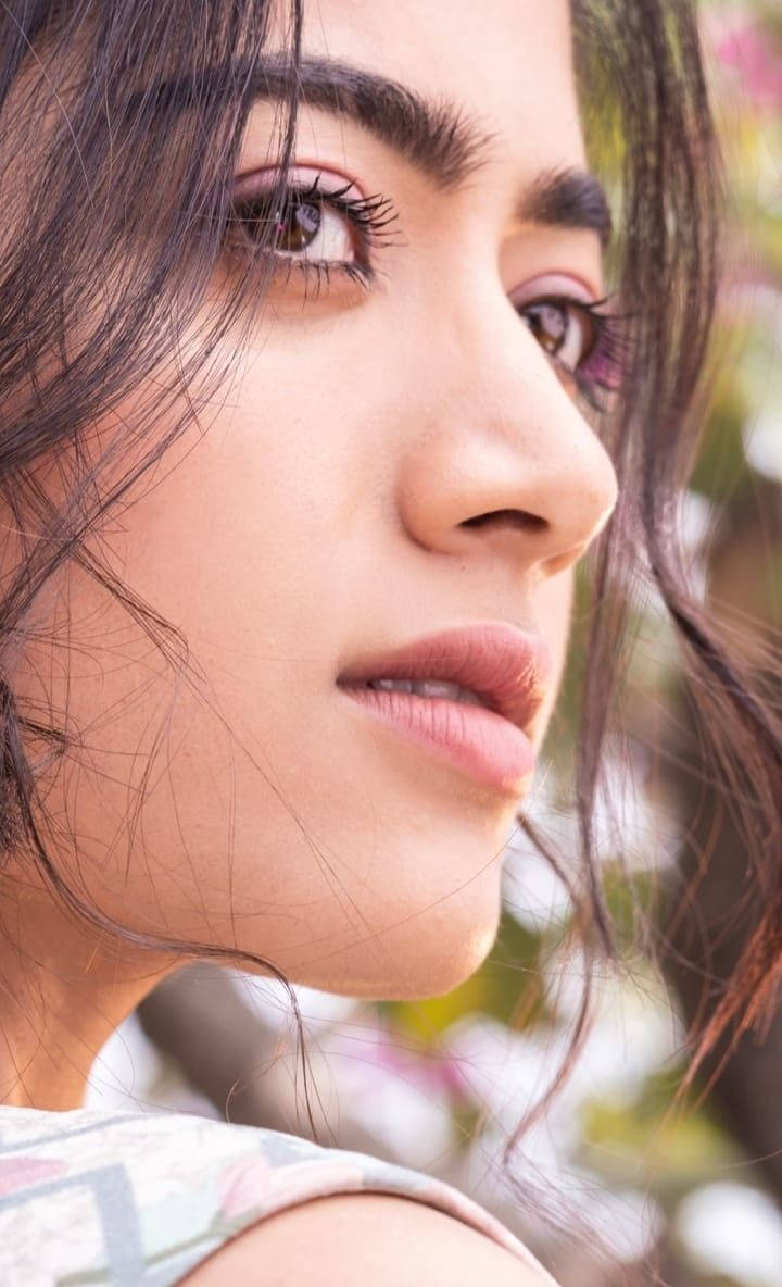 Heroine Rashmika Mandanna Closeup