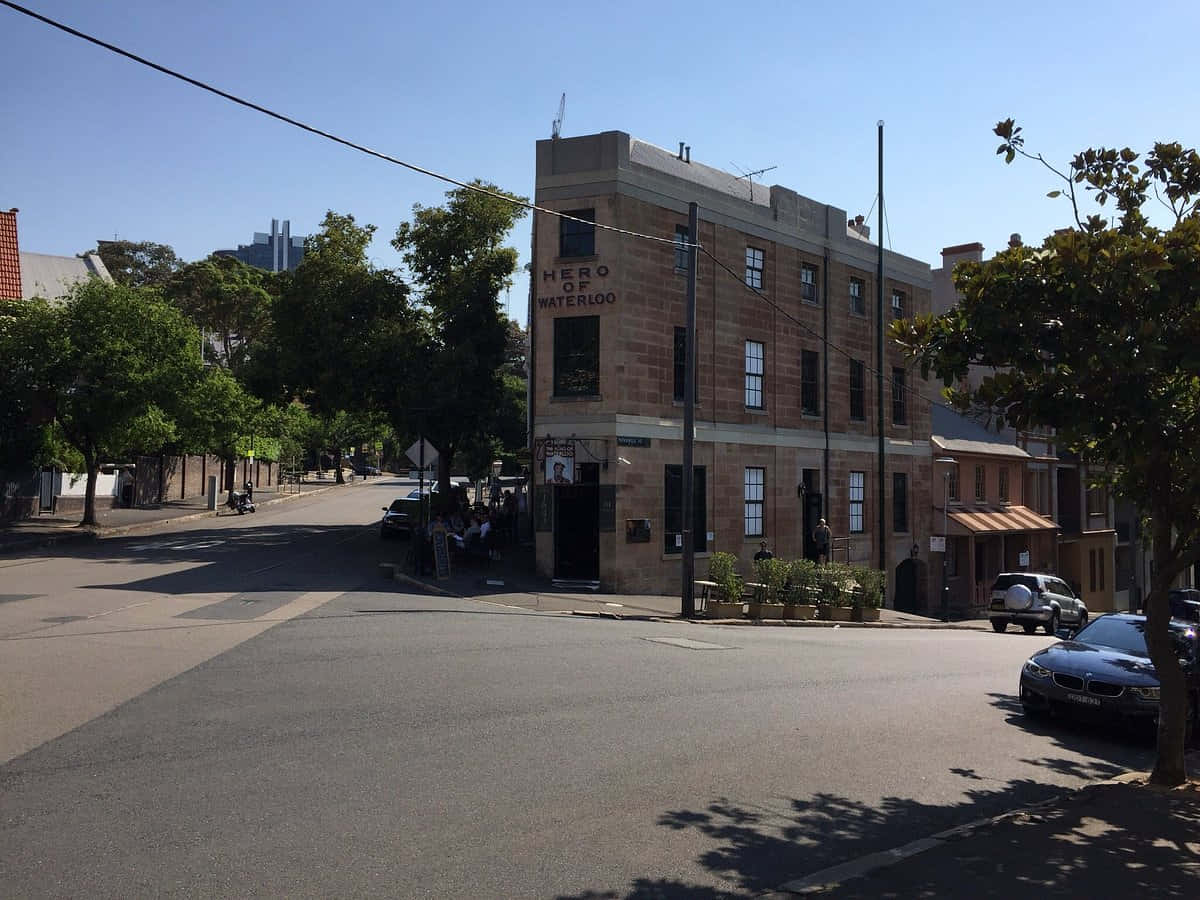 Heroof Waterloo Historic Pub Sydney Wallpaper