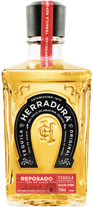 Herradura Reposado Tequila Bottle PNG