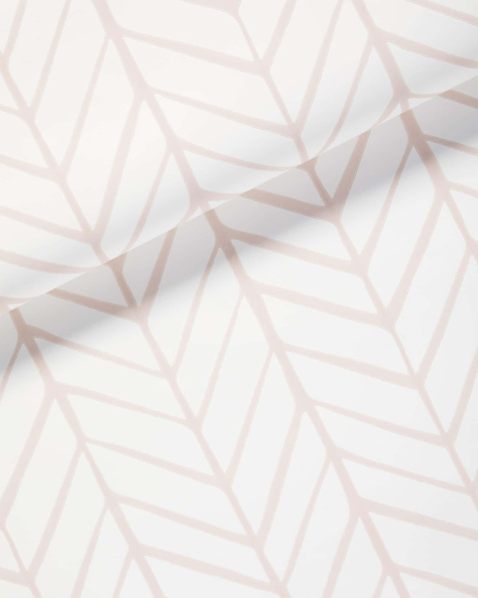 Herringbone Pattern Fabric Fold Wallpaper
