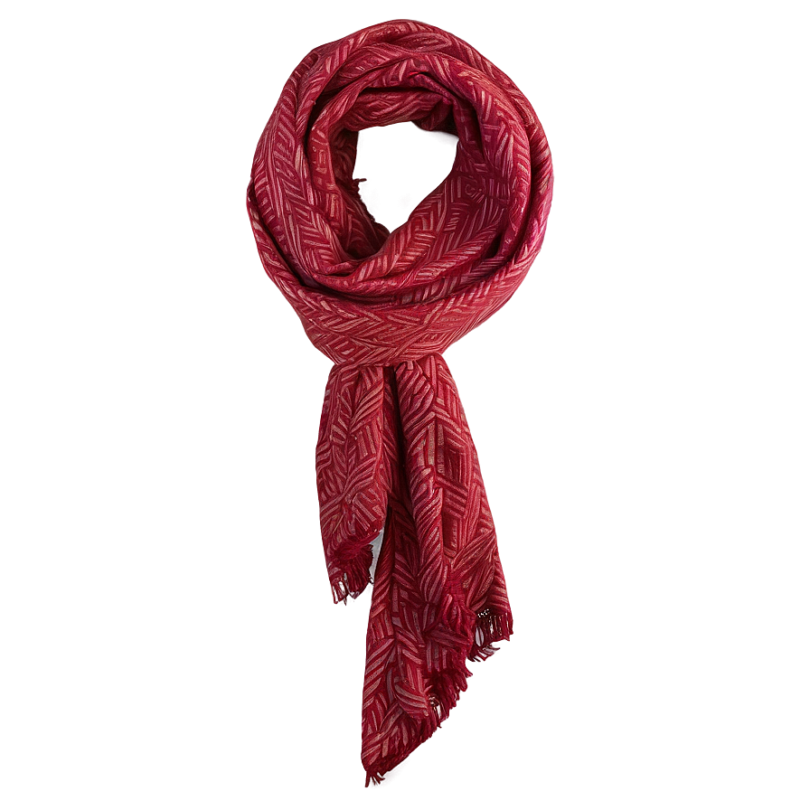 Download Herringbone Red Scarf Png 17 | Wallpapers.com