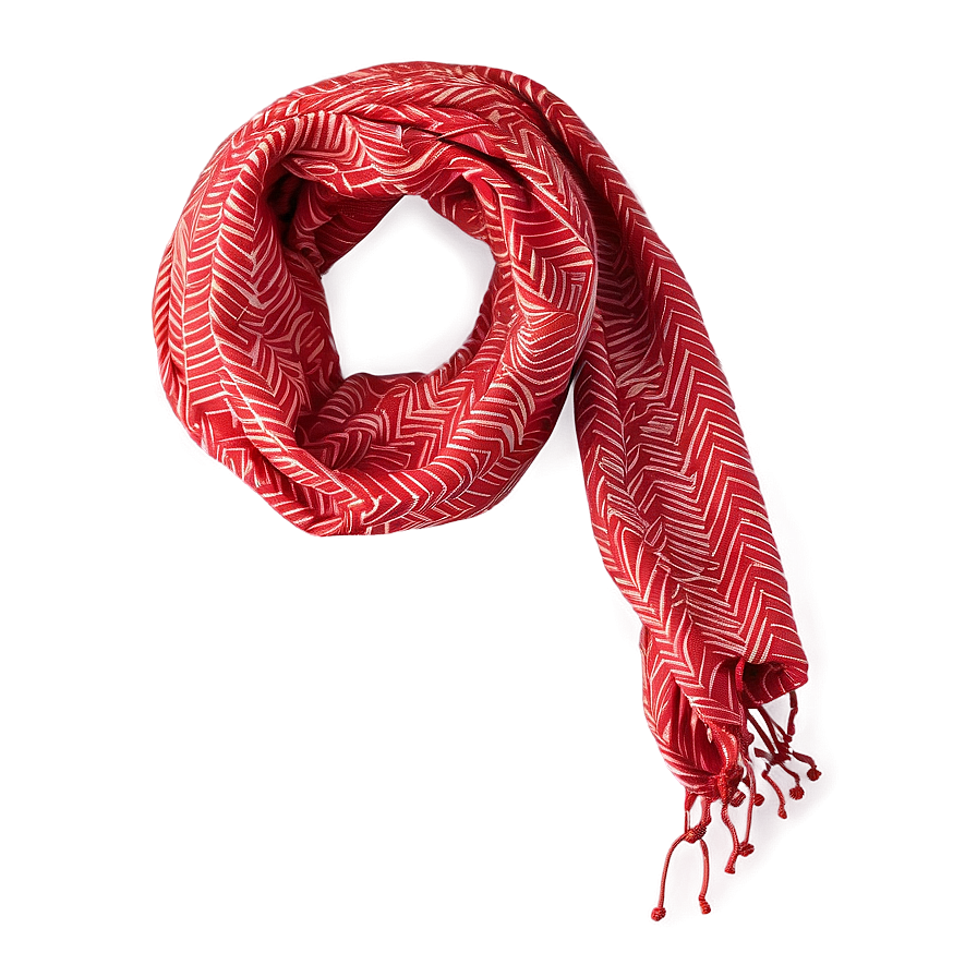 Download Herringbone Red Scarf Png Pii74 | Wallpapers.com