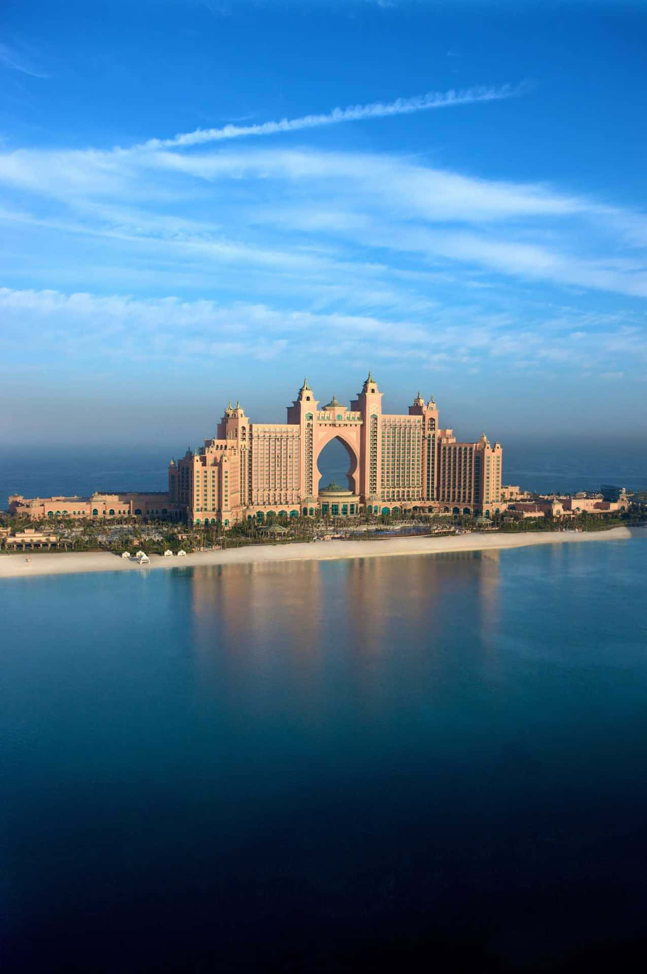 Het Atlantis Resort The Palm Achtergrond