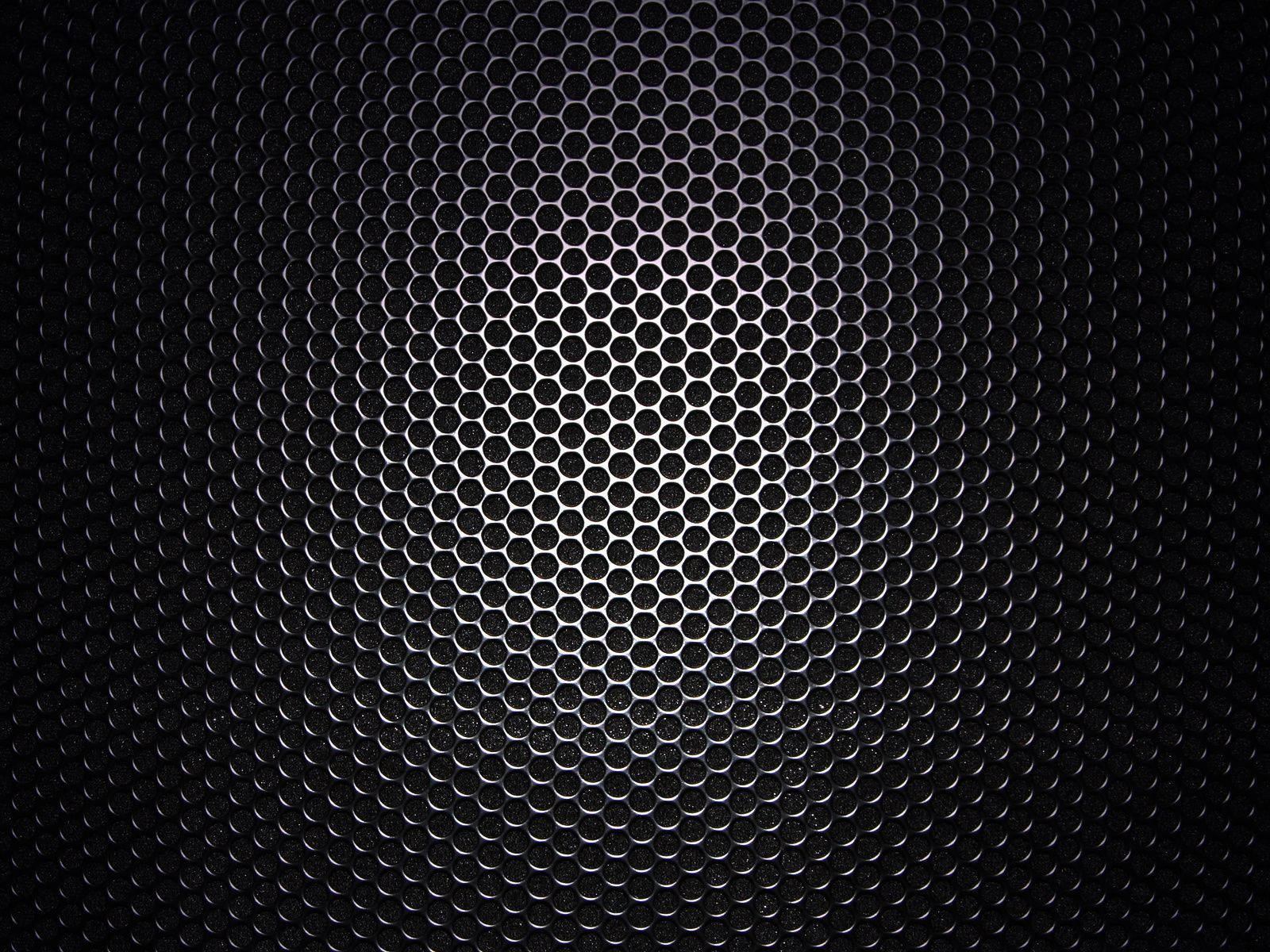 An Up-Close Look of Carbon Fiber Hex-Patterned Design Wallpaper