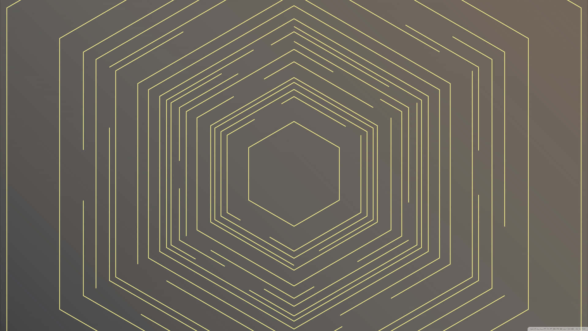Geometric Pattern of Hexagon Shapes Wallpaper