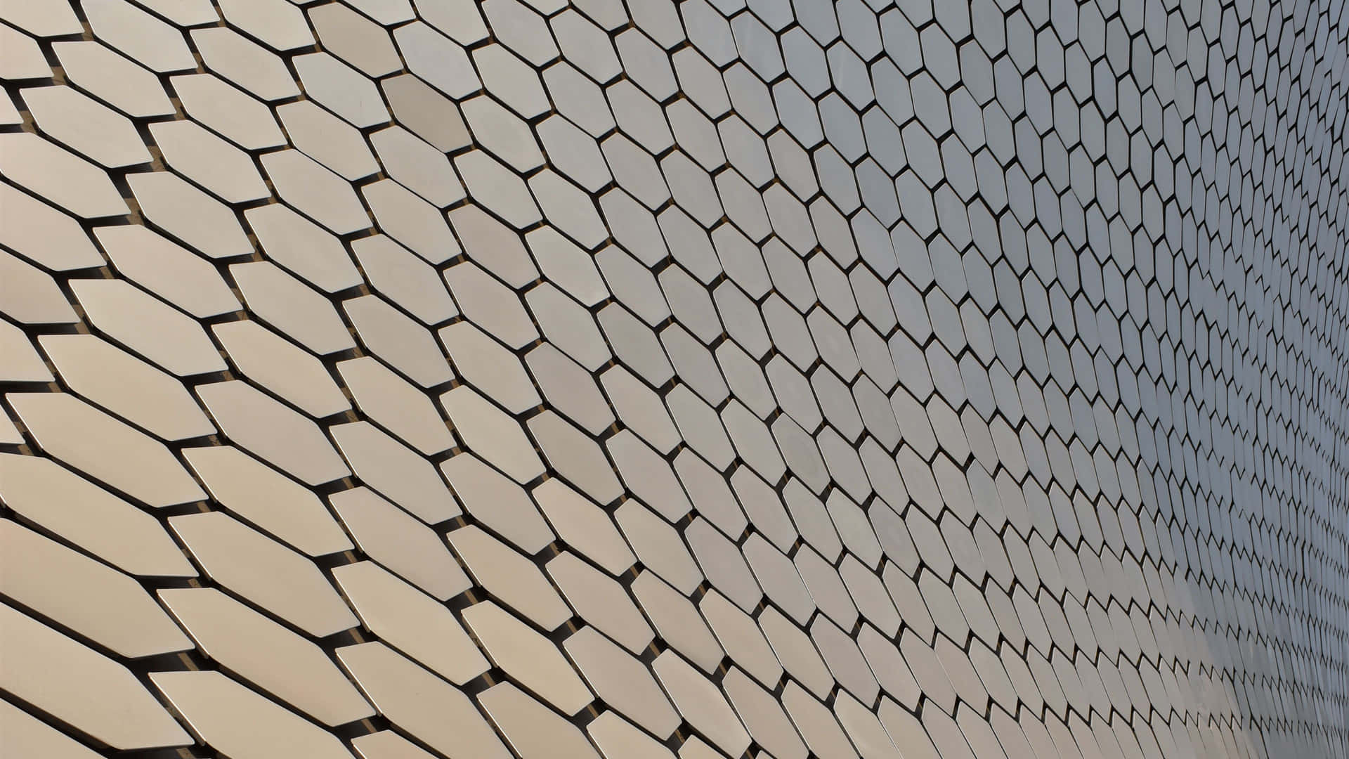 Forførende hexagoner for et blikfangende visuelt. Wallpaper
