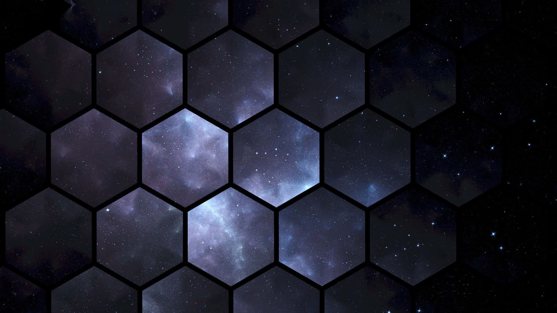 Geometrisk udformede heksagon 4k design. Wallpaper
