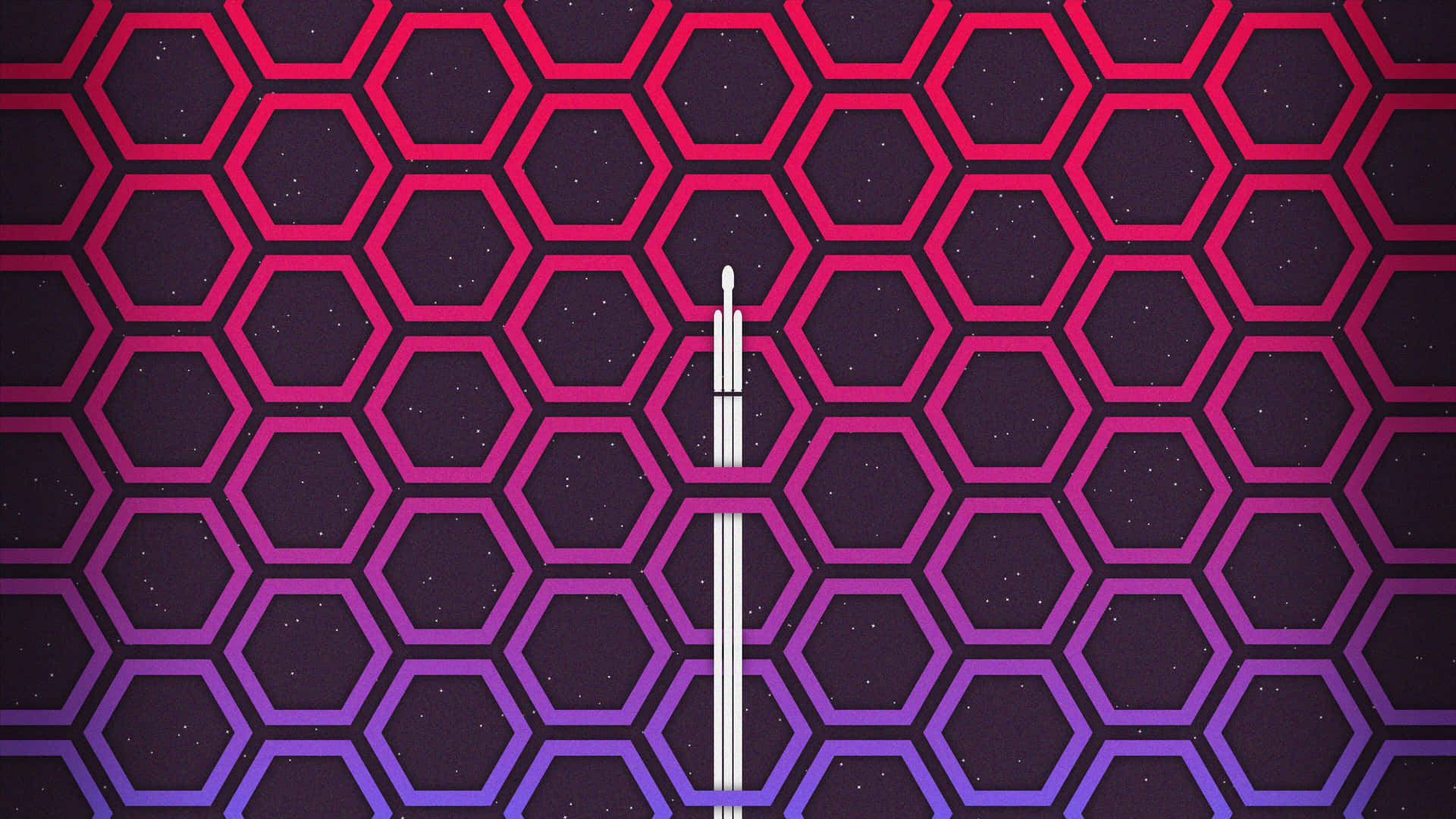 Hexagonmönsteri Ljusblått. Wallpaper