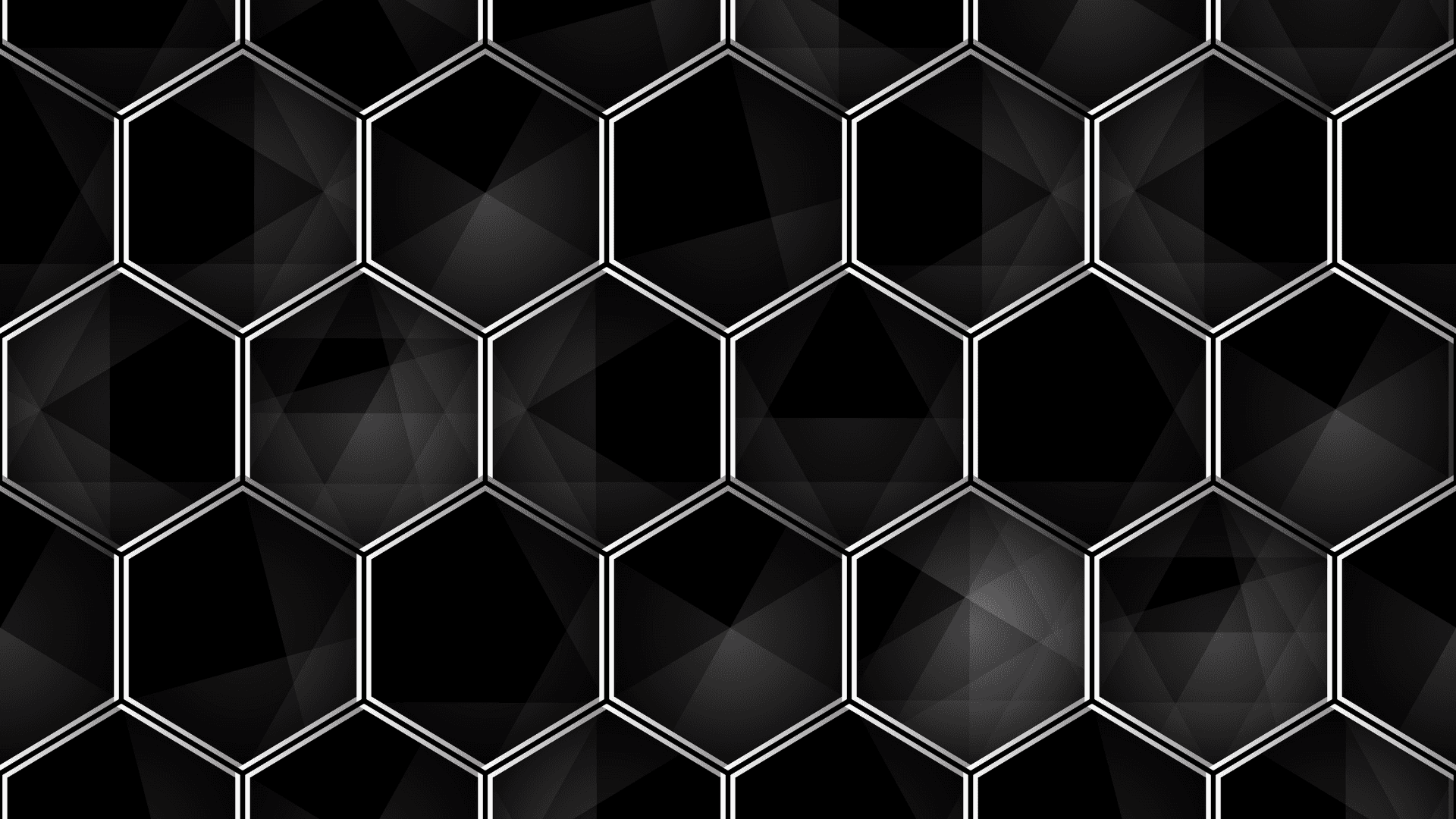 Einzigartigeshexagonales Muster