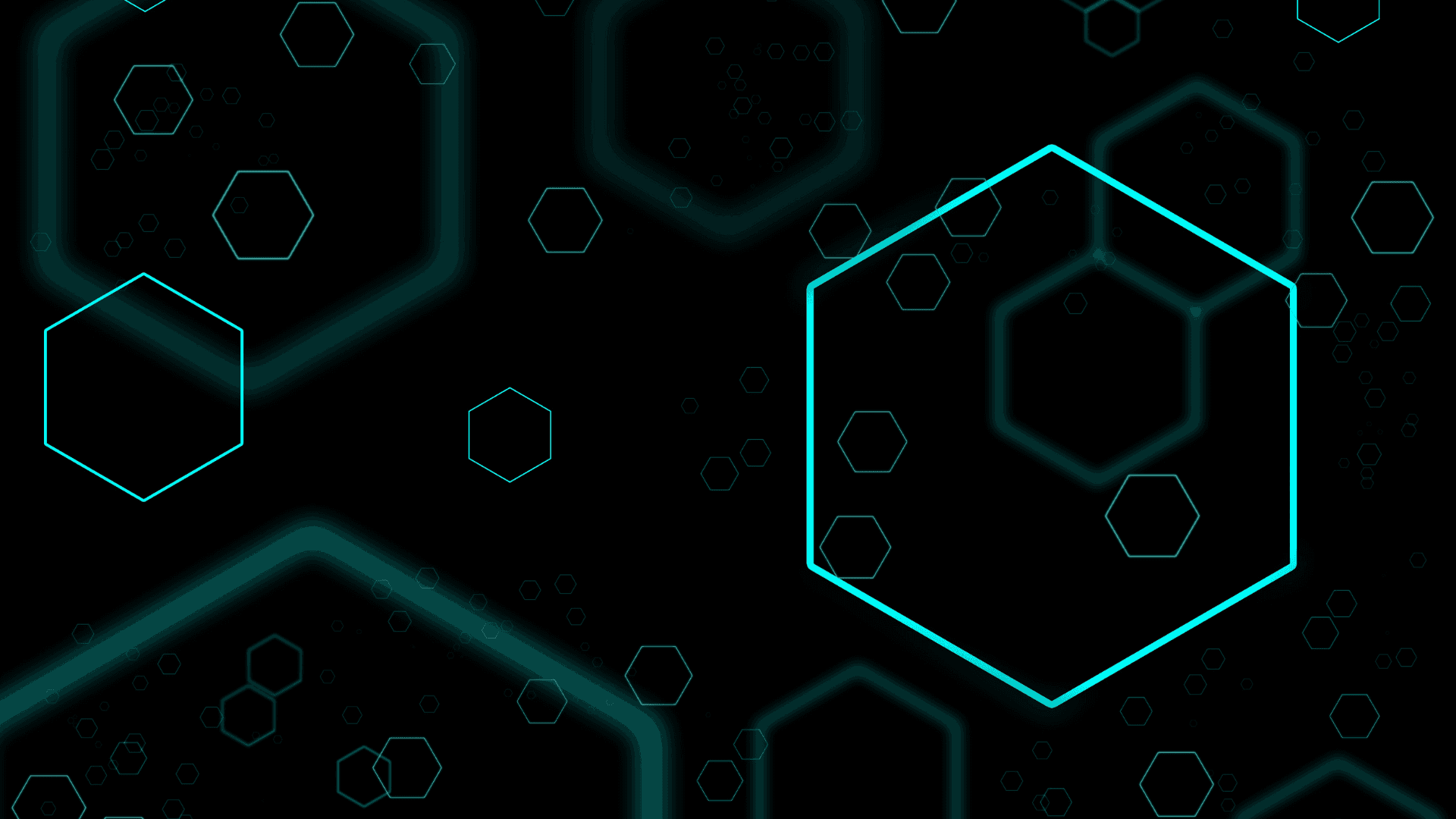 Hexagonmønstret Abstrakt Geometrisk Baggrund