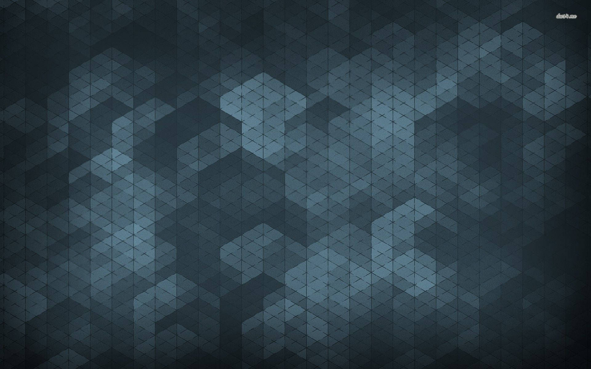 Hexagon Cube Geometric Pattern Wallpaper