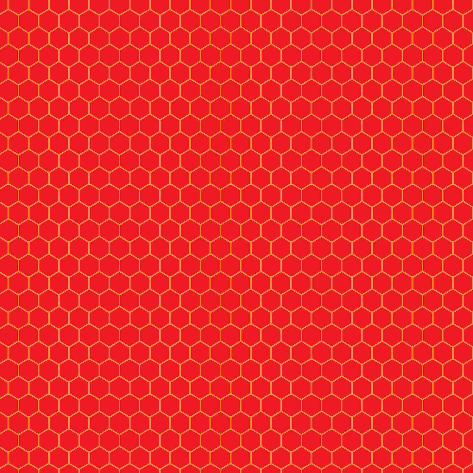 Imagende Patrón Hexagonal Rojo Estético De Panal De Miel
