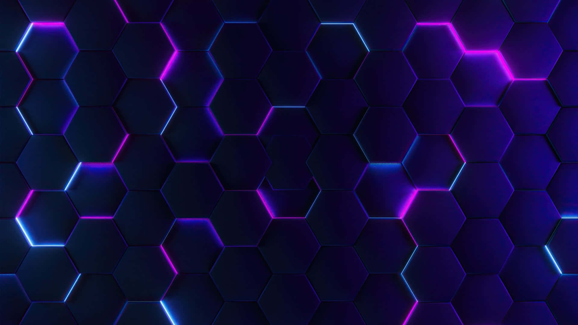 Hexagon Purple Aesthetic Honeycomb Pattern Picture