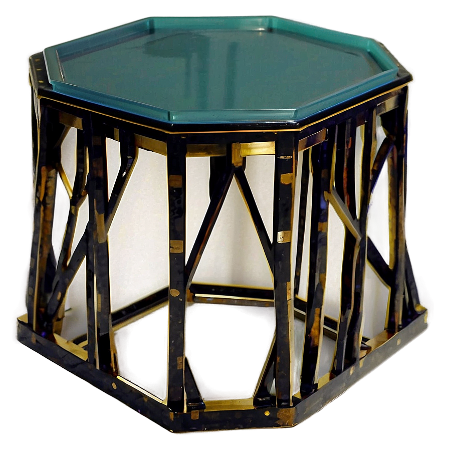 Hexagon Side Table Png Psg PNG