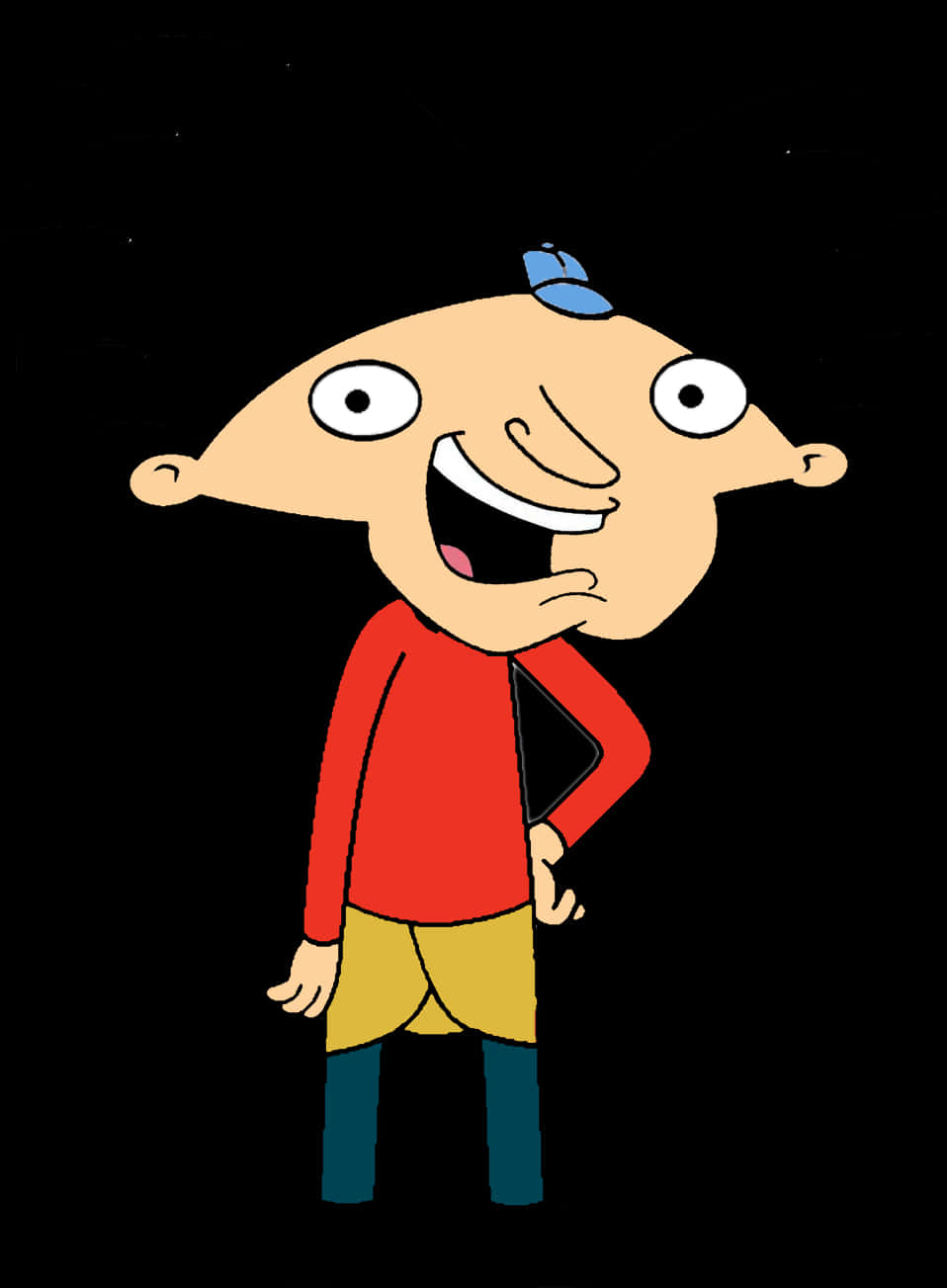 Download Hey Arnold Cartoon Character | Wallpapers.com