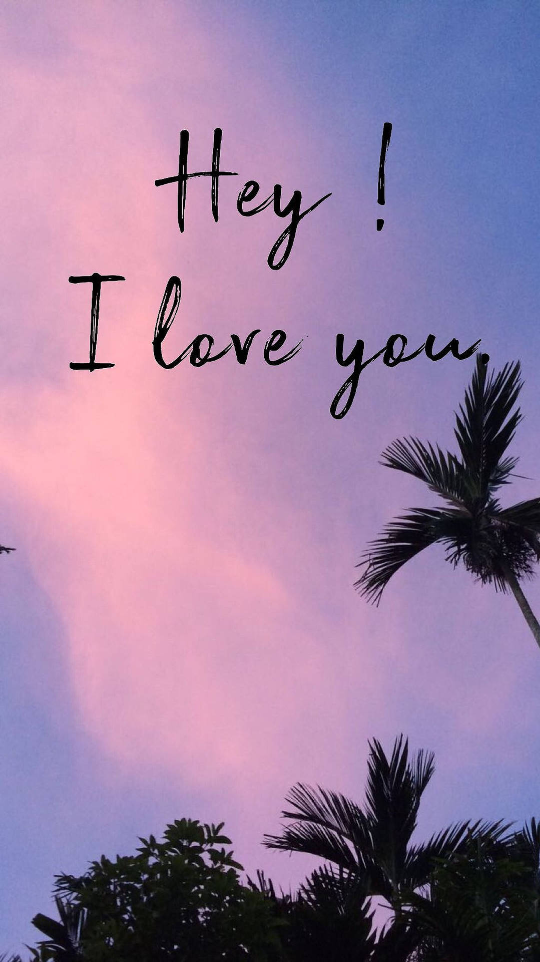 Download Hey! I Love You Wallpaper 