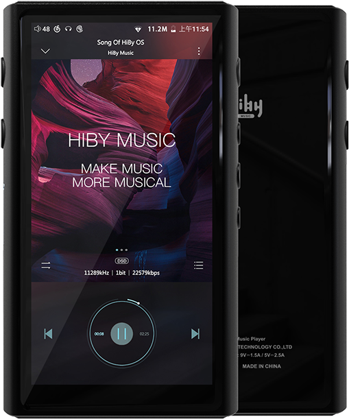 Hi By Music Player Interface PNG