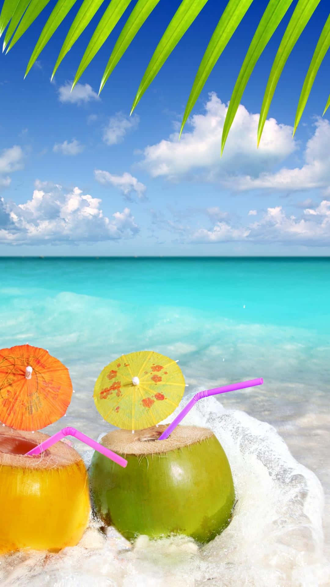 Discover the beauty of a Hi Res Beach Wallpaper