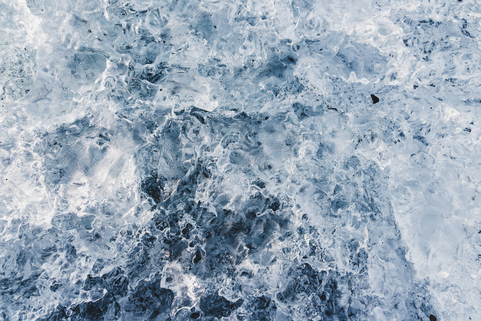 Hoheauflösung, Island Gletscher-textur Wallpaper