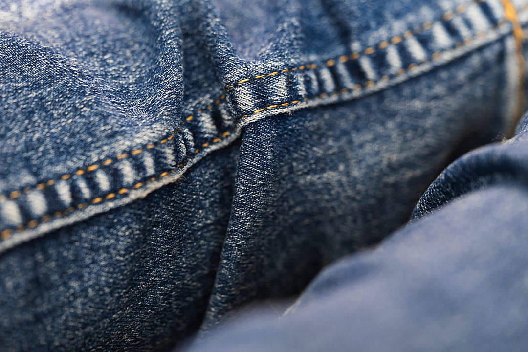 Høj opløsningstekstur af et denim jeans Wallpaper