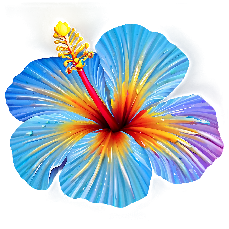 Hibiscus Abstract Png Vsu PNG