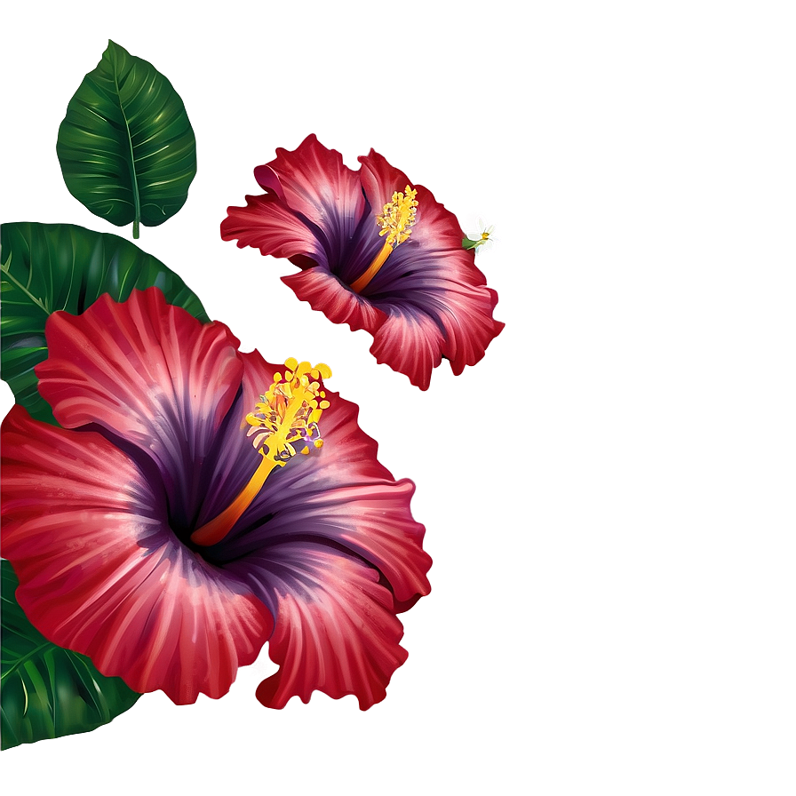 Download Hibiscus Greeting Png 42 | Wallpapers.com