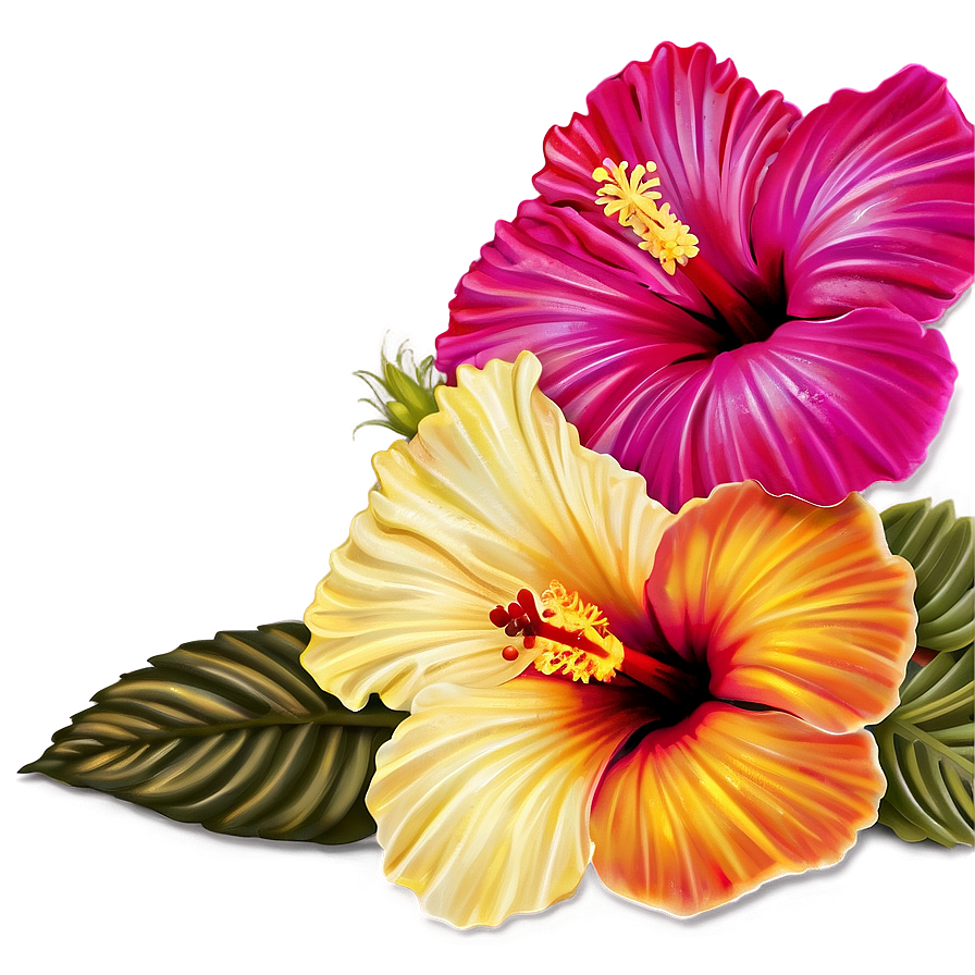 Download Hibiscus Harmony Png Oga35 | Wallpapers.com