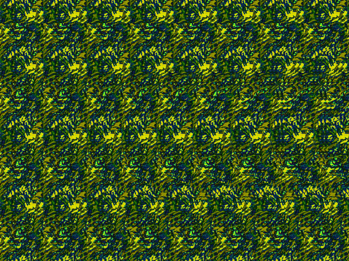 A Green And Blue Abstract Pattern