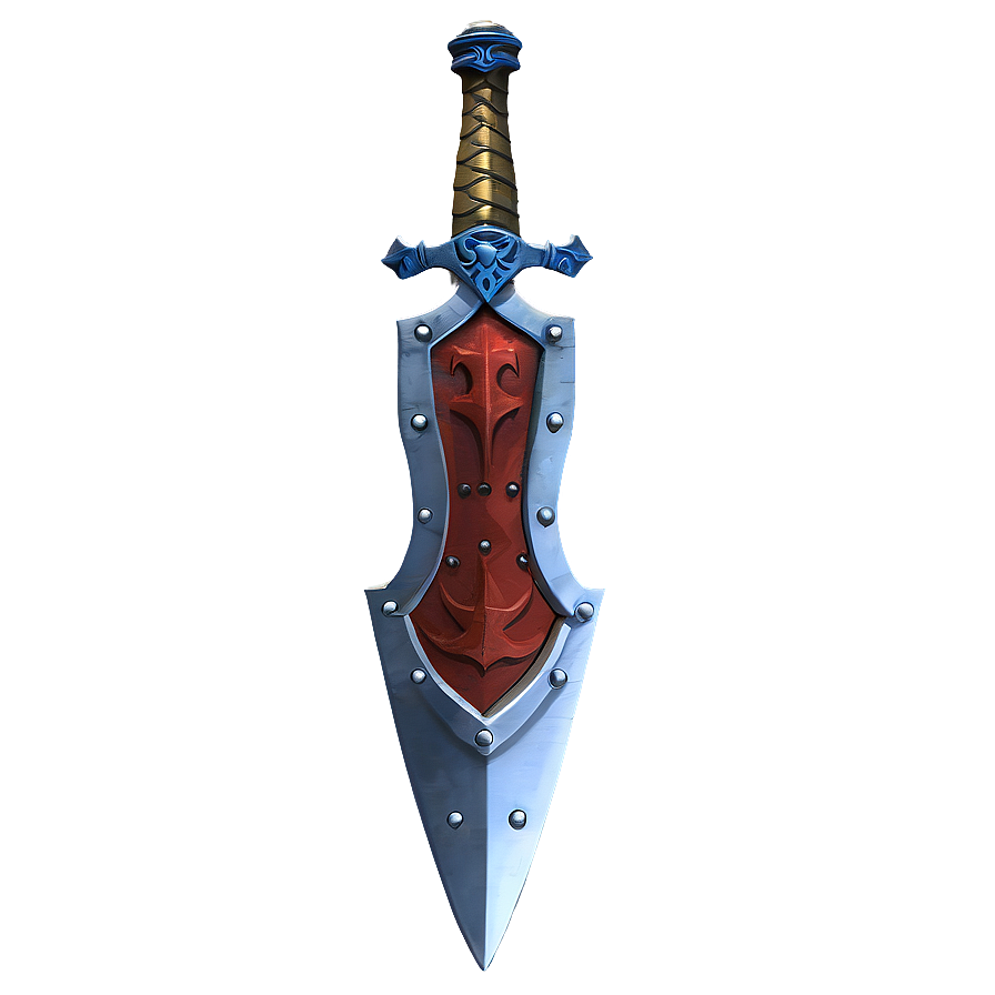 Hidden Sword And Shield Png 06252024 PNG
