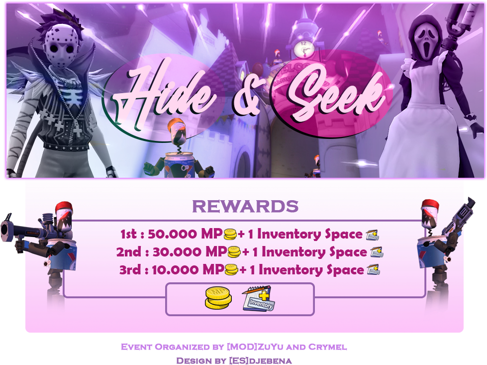 Hideand Seek Game Event Poster PNG