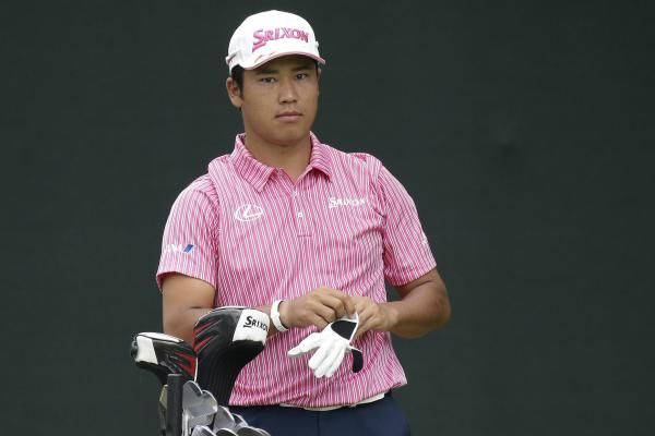Hideki Matsuyama In Pink Shirt Wallpaper