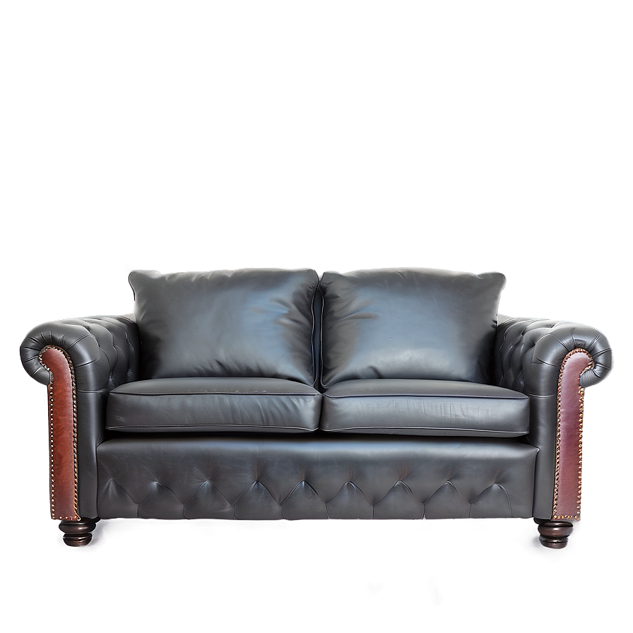 High Back Couch Png 05252024 PNG
