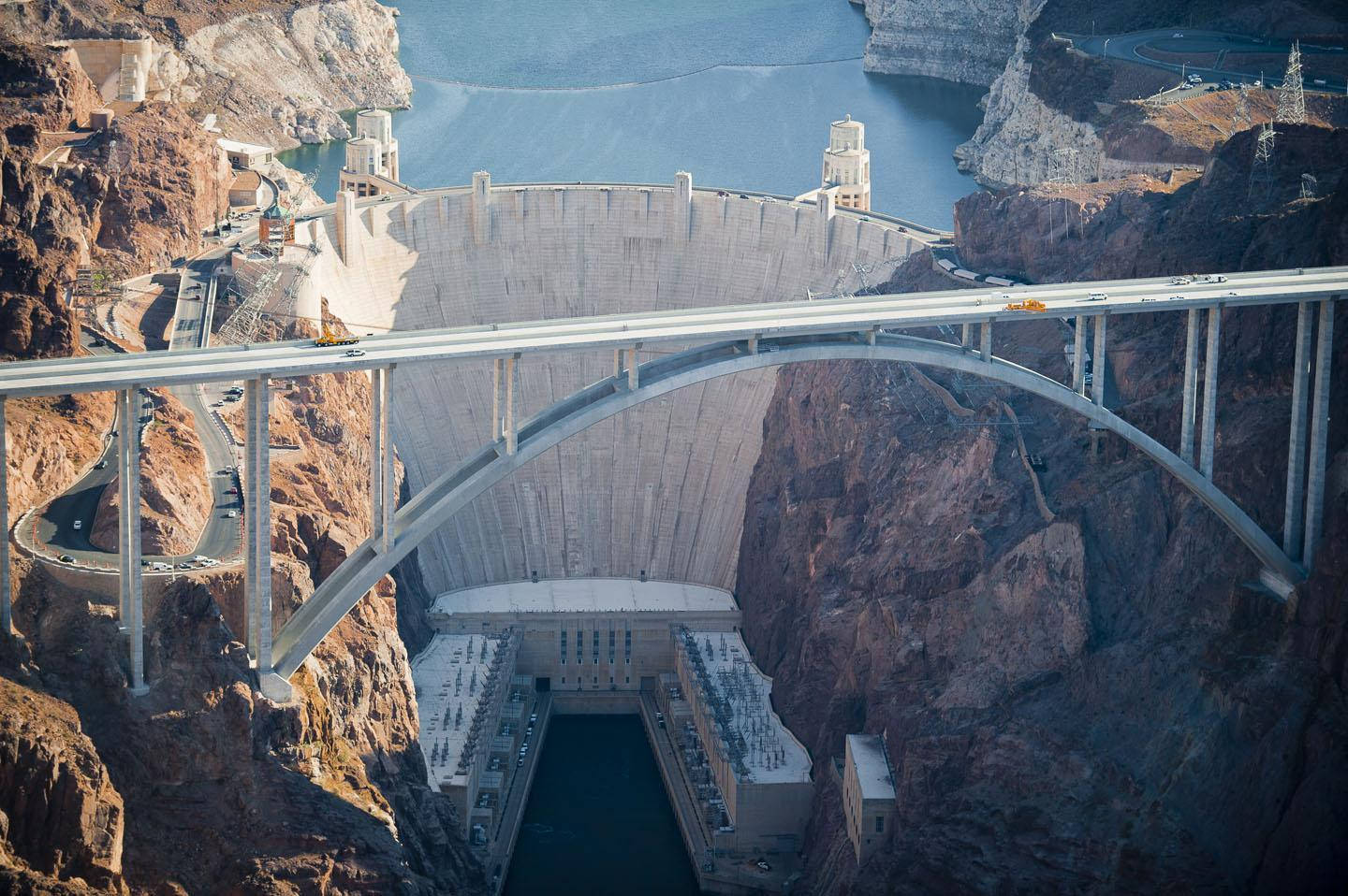 High Bridge By Hoover Dam Wallpaper