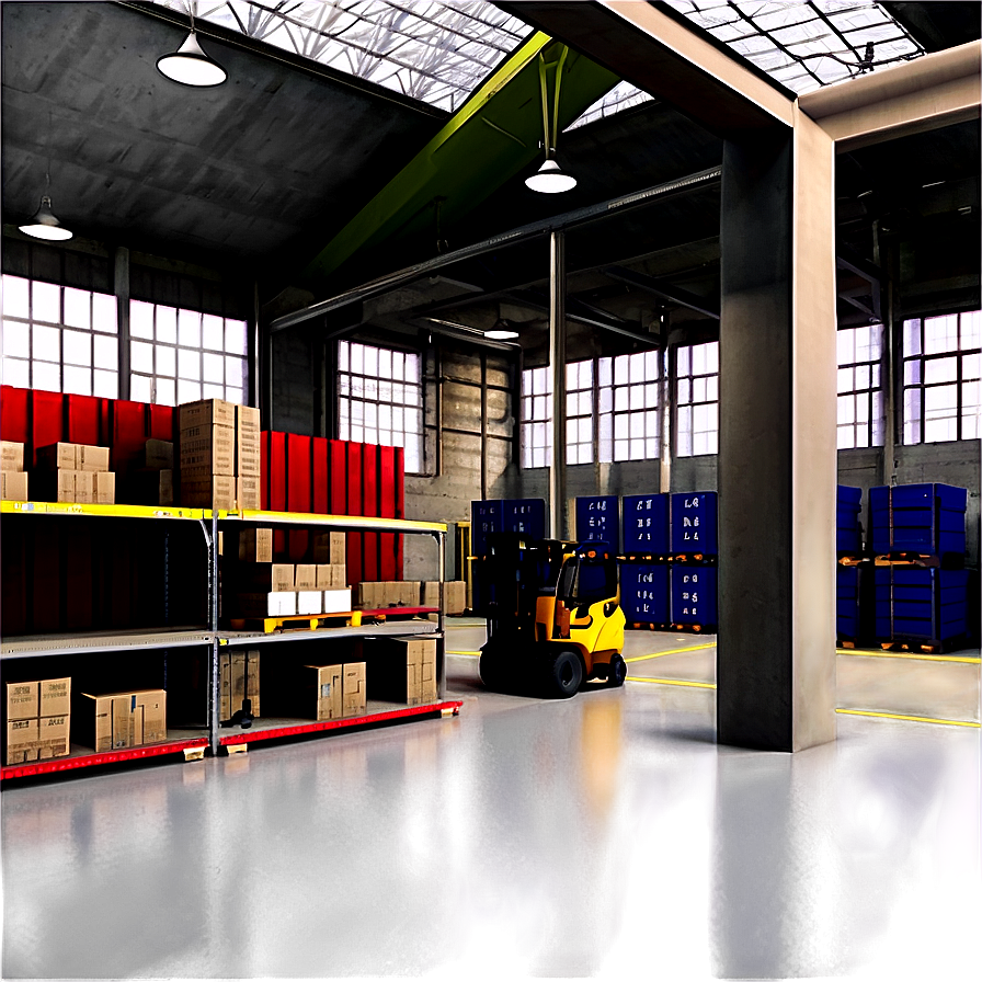 High Ceiling Warehouse Space Png Hdc PNG