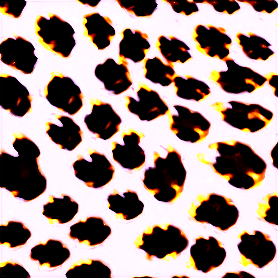 High Contrast Leopard Print Png Mfs PNG