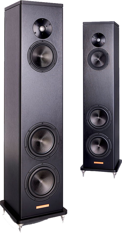 High End Floorstanding Speakers PNG