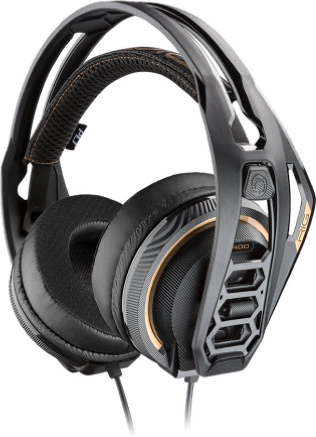 High End Gaming Headset Design PNG