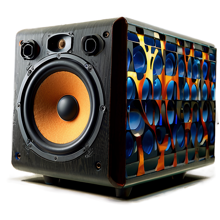 High-fidelity (hi-fi) Speaker Png 05252024 PNG