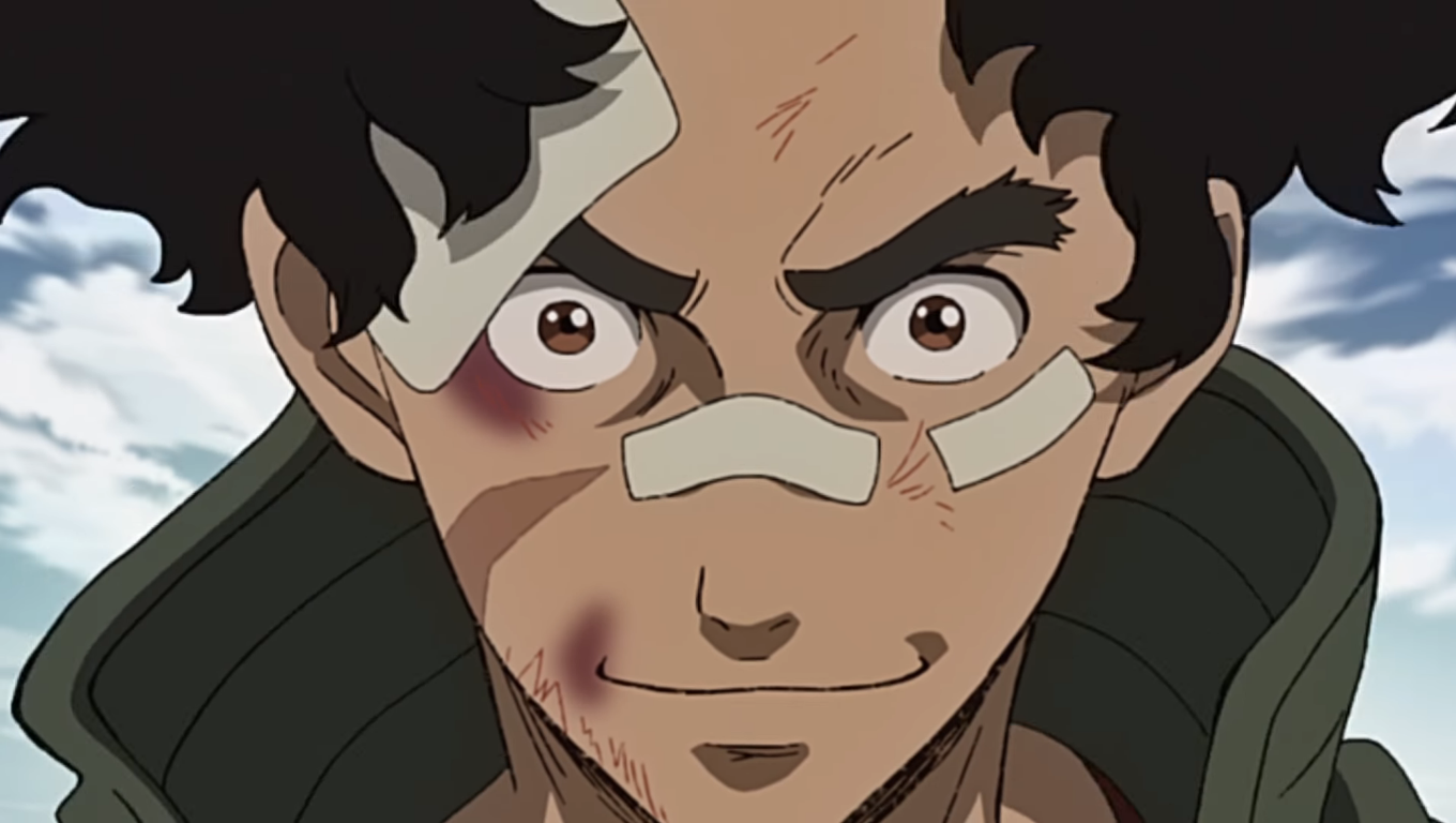 High-intensity Boxing Match In Megalo Box Anime Series