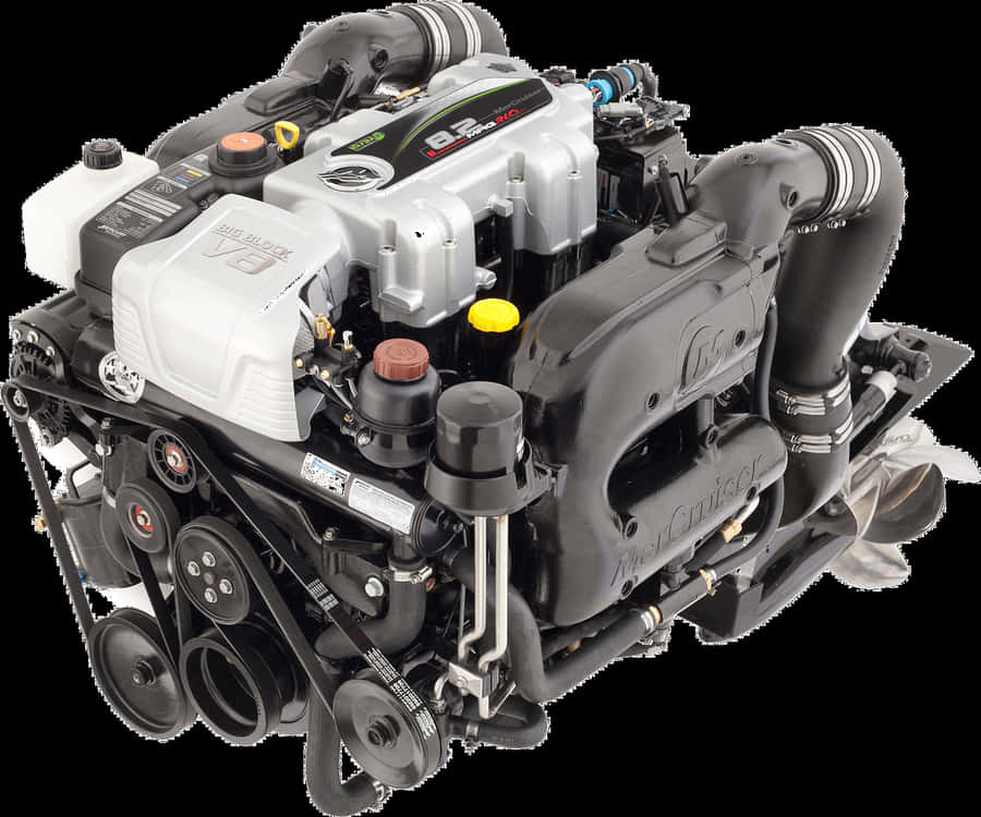 High Performance Car Engine PNG