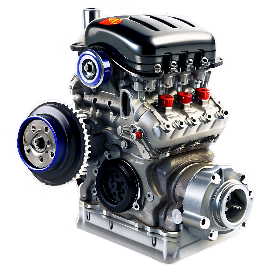 High-performance Car Engine Mechanics Png 06132024 PNG