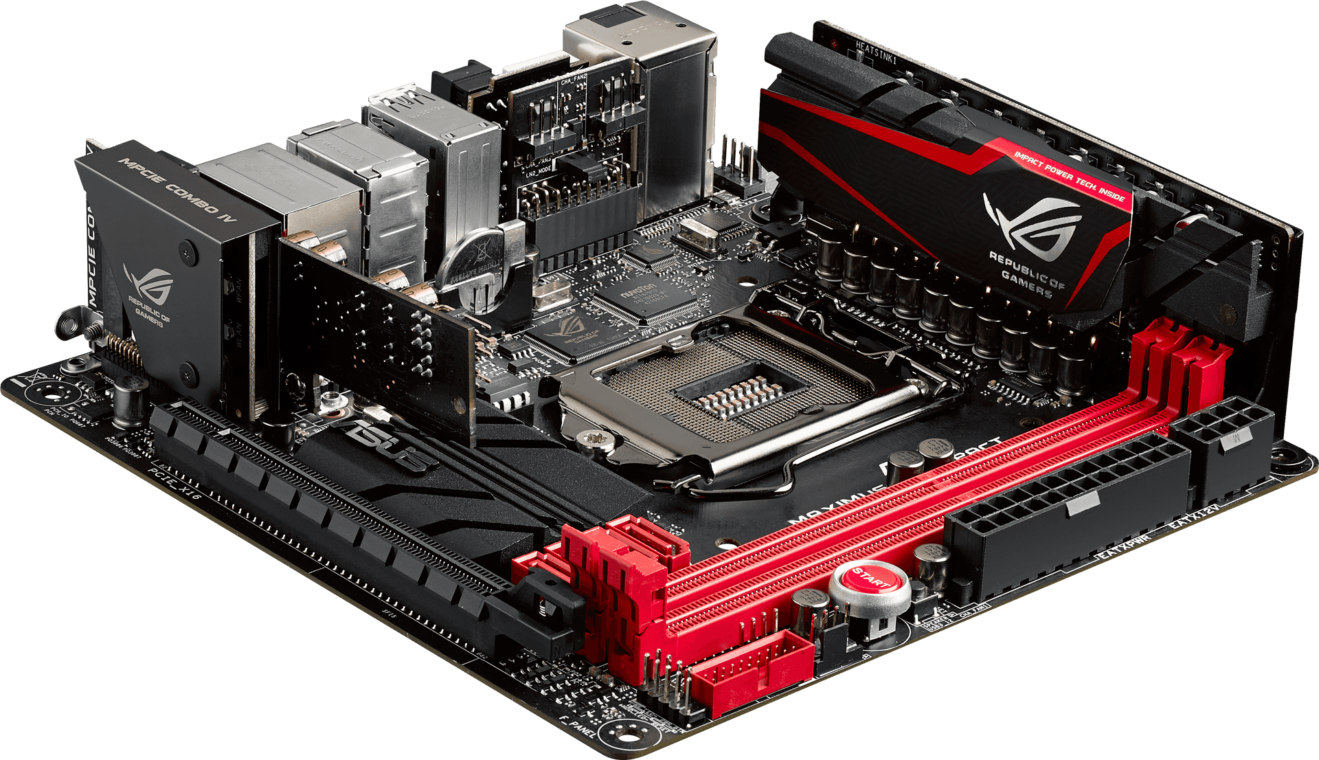 High Performance Gaming Motherboard PNG