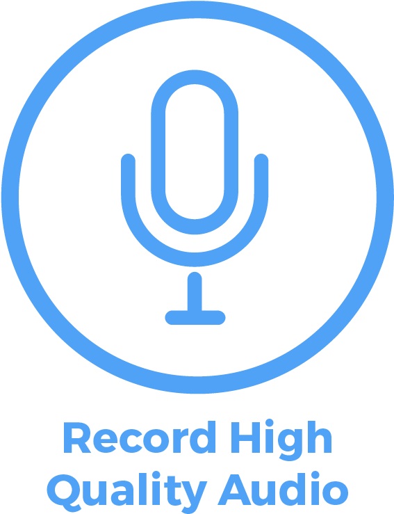 High Quality Audio Recording Symbol PNG