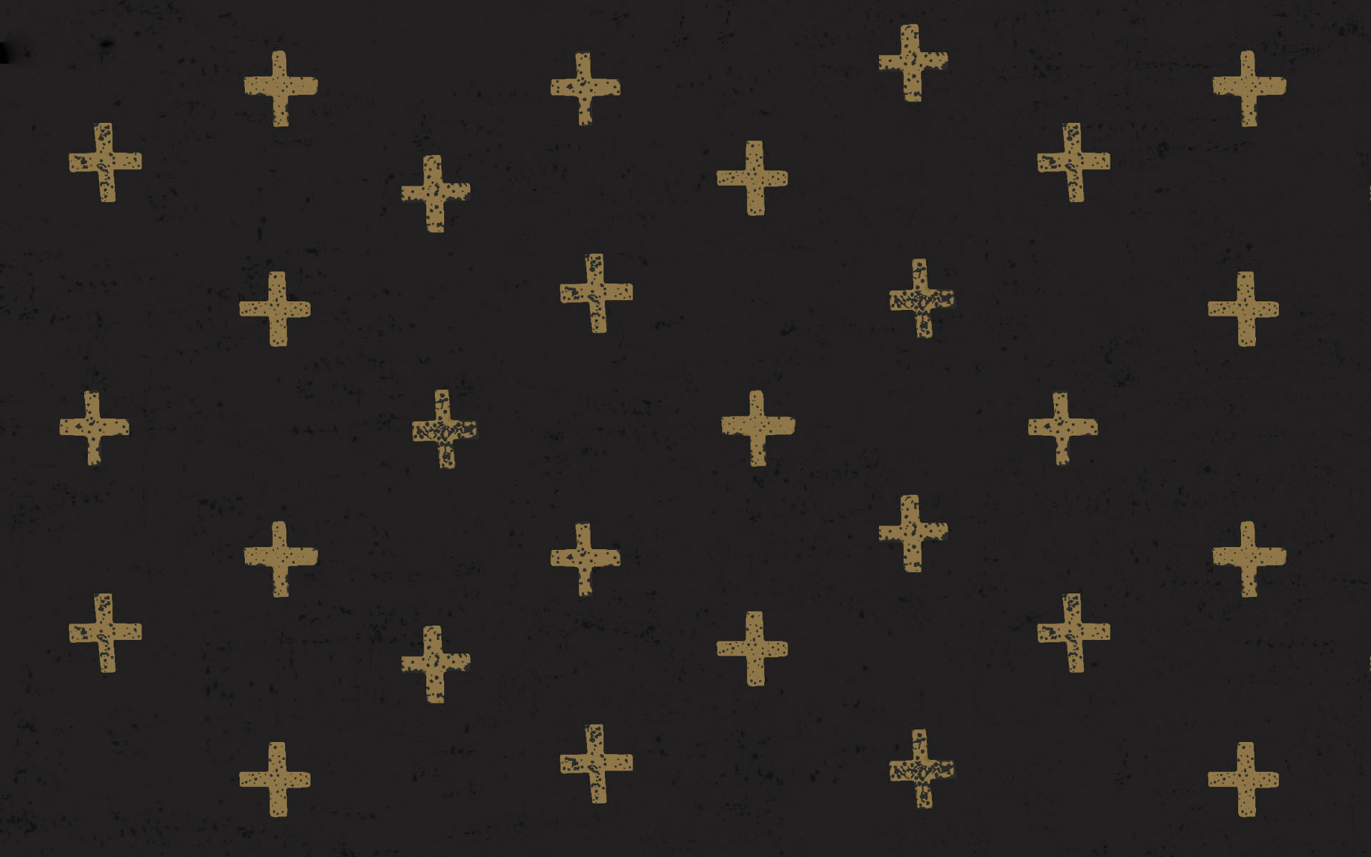 High Quality Black And Gold Cross Wallpaper