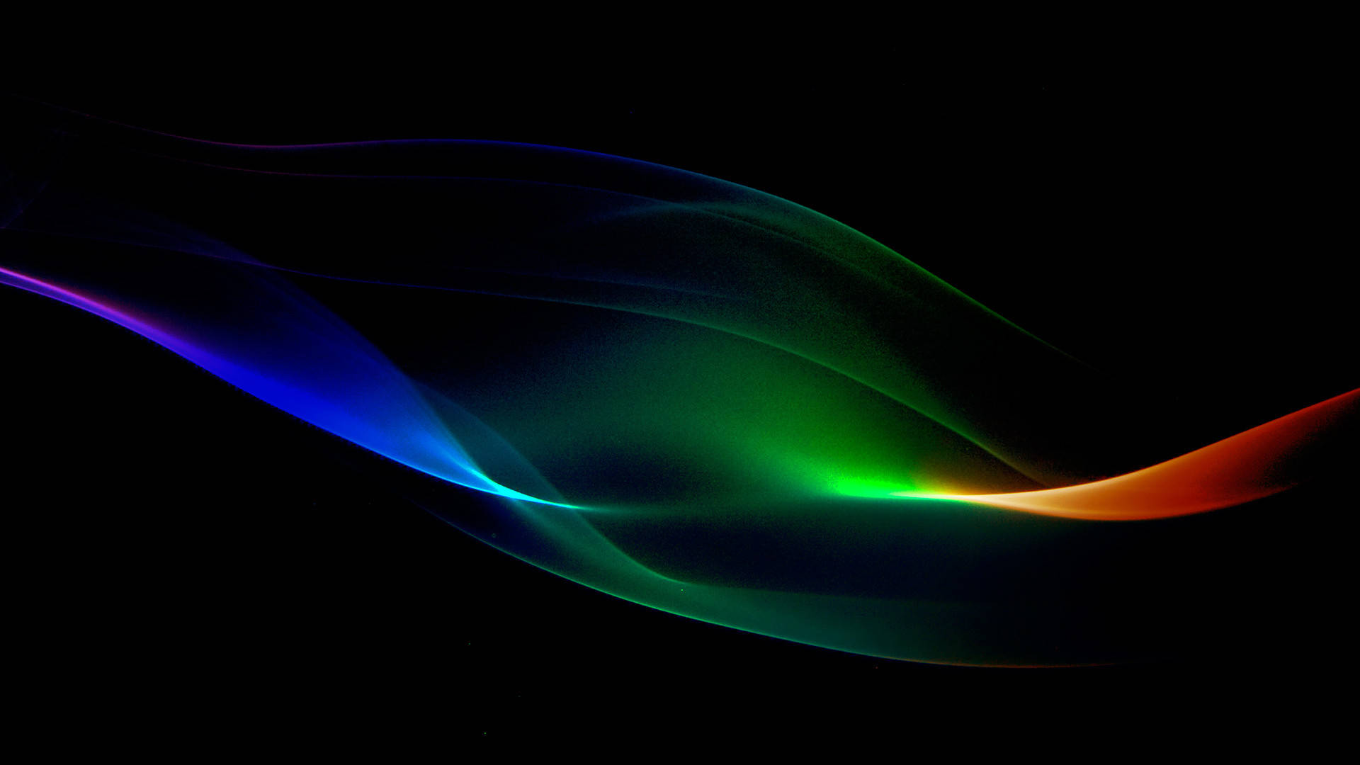 Download High Quality Black Colorful Waves Wallpaper | Wallpapers.com