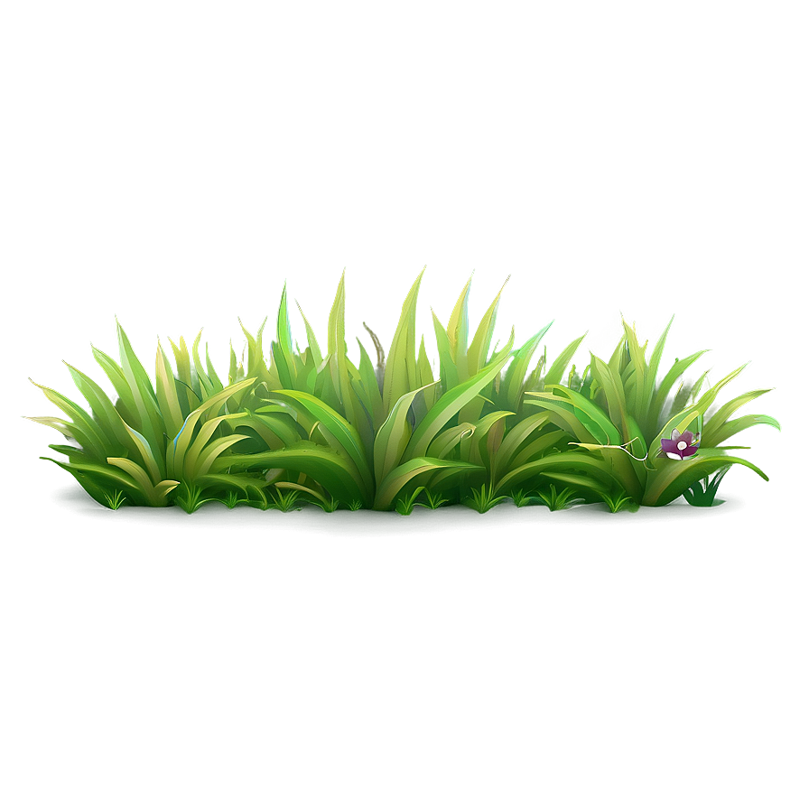 High Quality Cartoon Grass Png 06122024 PNG