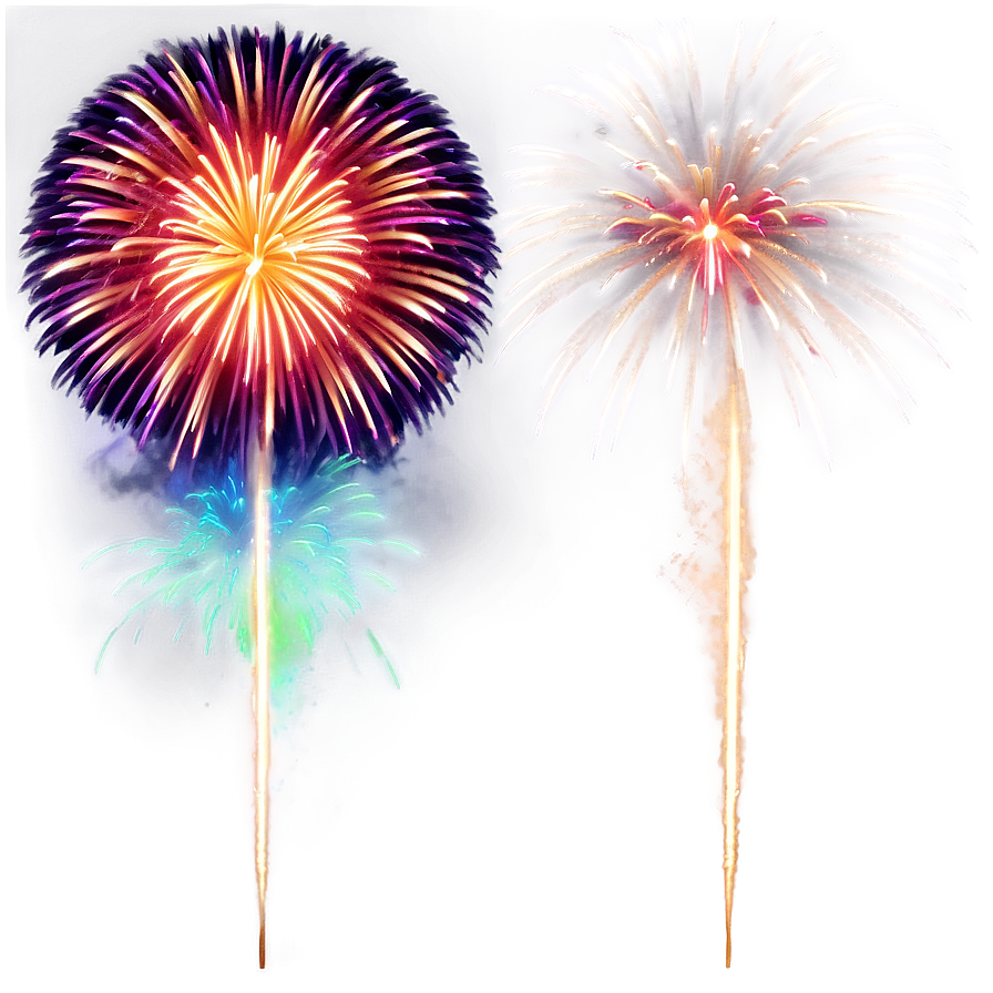 High-quality Fireworks Png 05042024 PNG