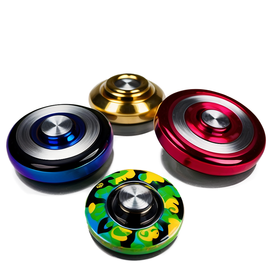 High-quality Metal Fidget Spinners Png 06242024 PNG