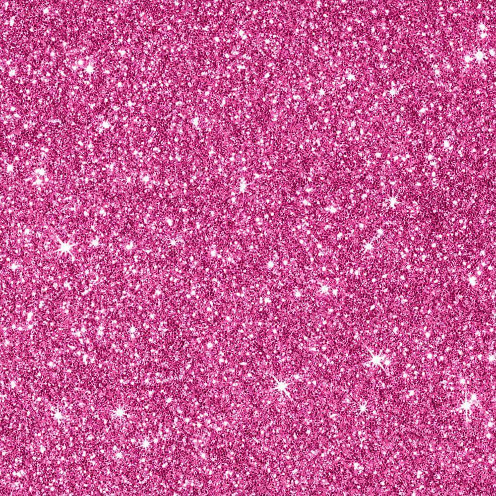High Quality Sparkling Hot Pink Glitter Background