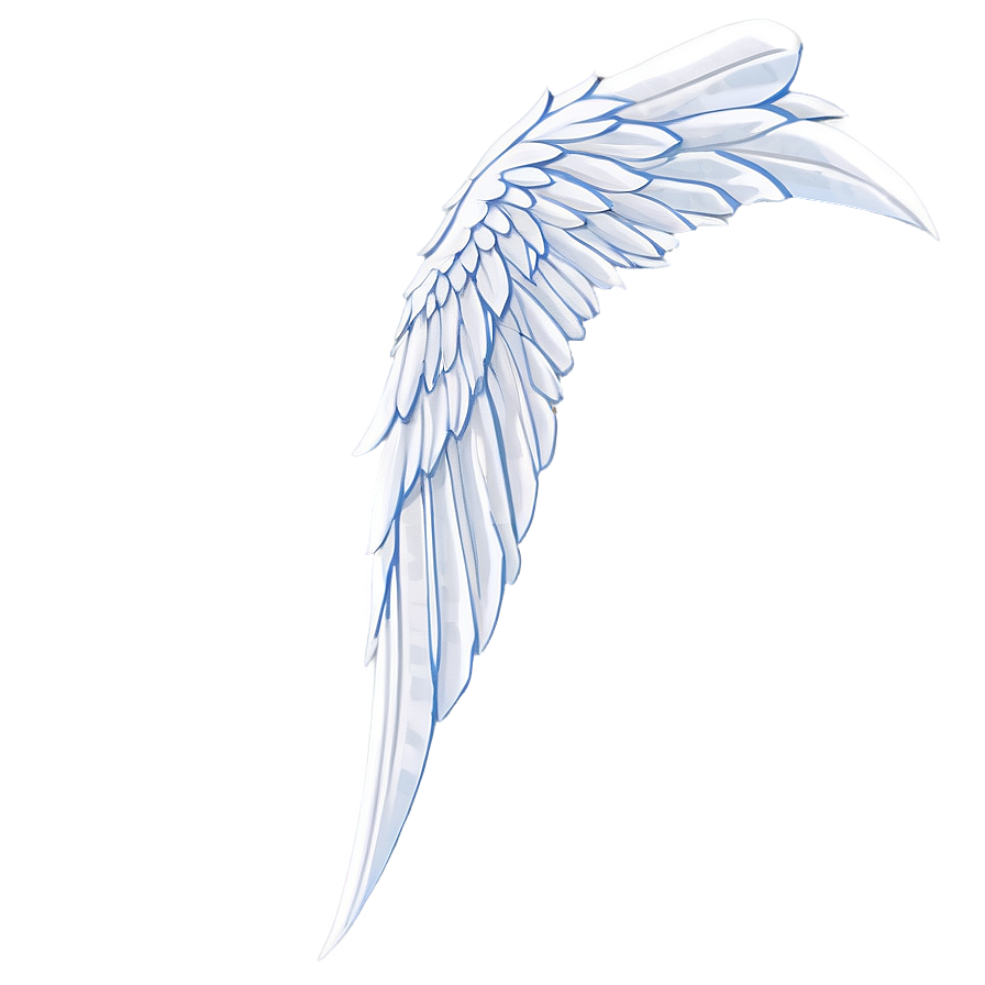 High-quality White Wings Png 06262024 PNG